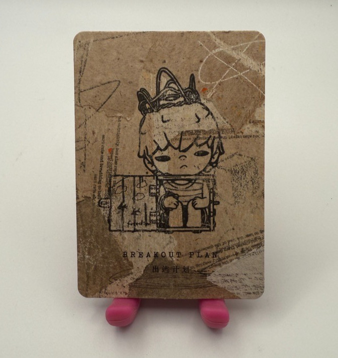 PopMart HIRONO Breakout Plan CARD TAG ONLY 2024