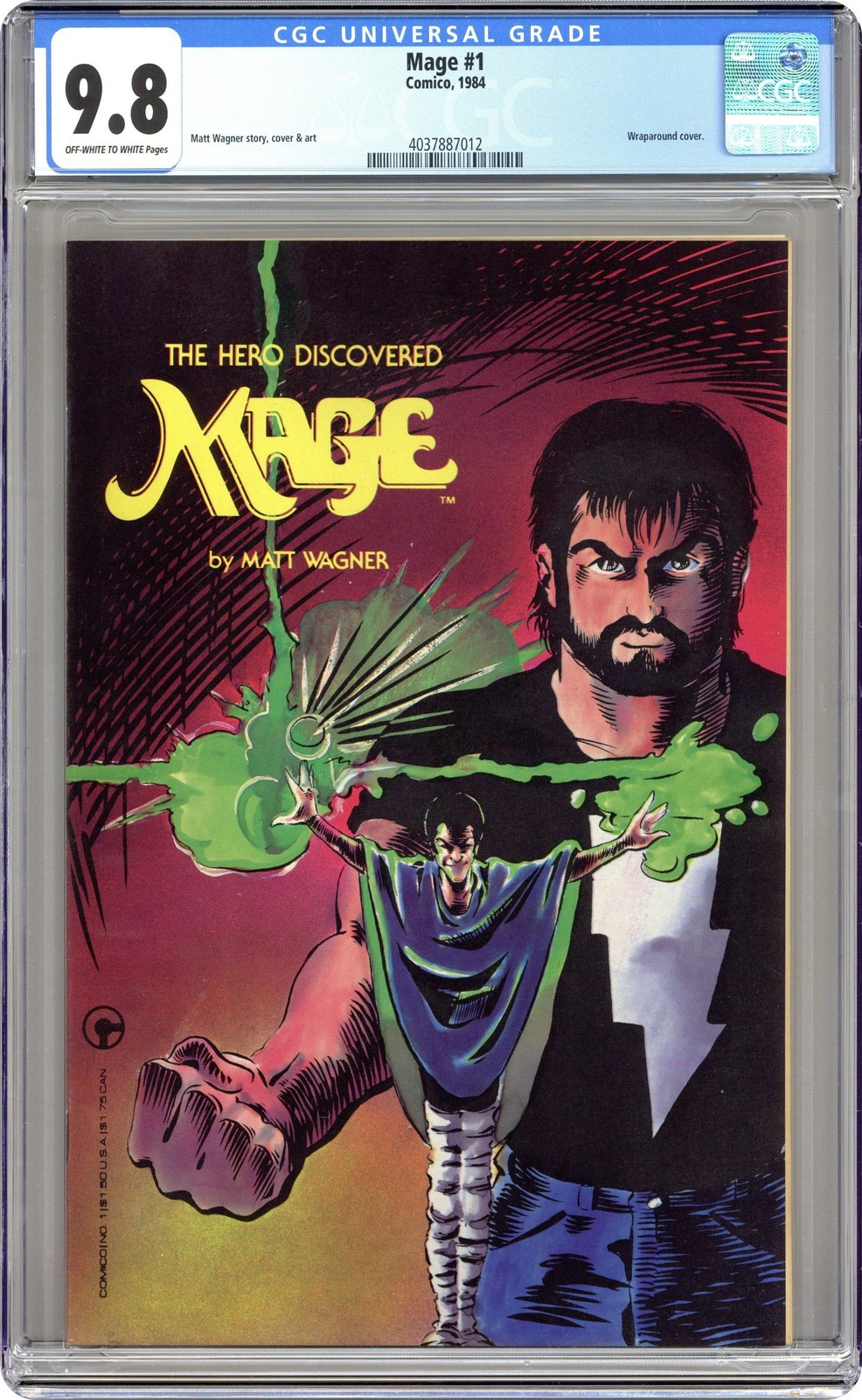 Mage The Hero Discovered #1 CGC 9.8 1984 4037887012