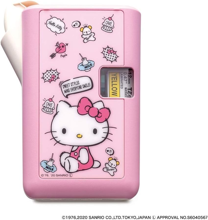JP Brother Industries Label Maker P-touch PT-J100KTP Kitty Pink