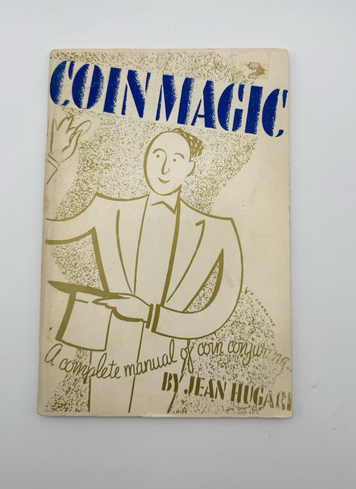 Vintage 1972 Coin Magic Jean Hugard Louis Tannen Sleight of Hand Magician Book