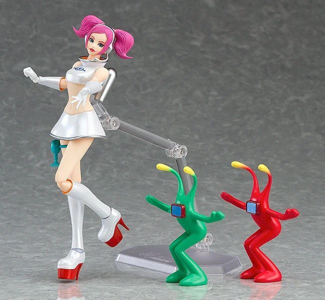 Space Channel 5 Ulala Cherry White Ver. Action Figure Figma 355 Max Factory 2017