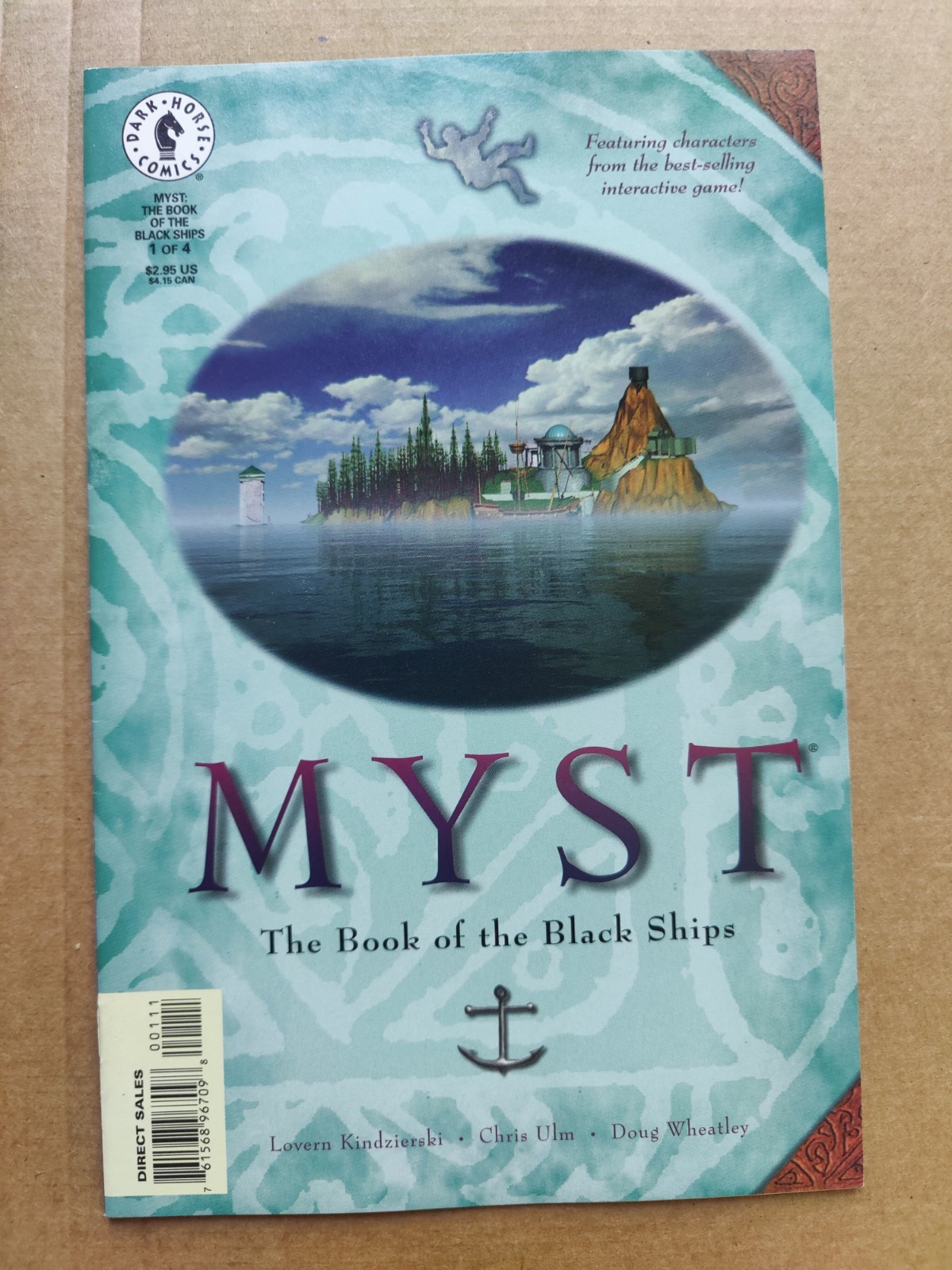 Myst Book Of Black Ships #1 Of 4 Dark Horse Comics 1993 VF (2)