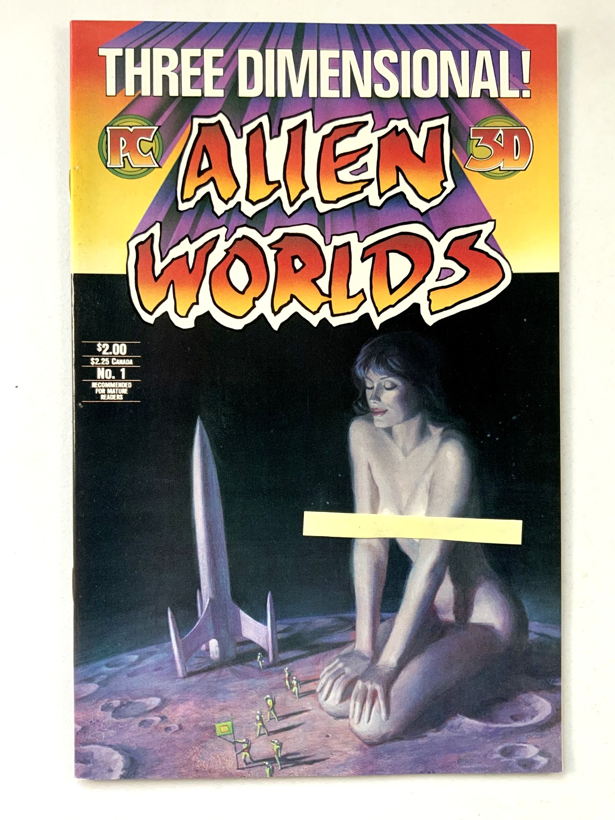 PC Comics 3D ALIEN WORLDS (1984) #1 Dave Stephens VF/NM (9.0) Ships FREE