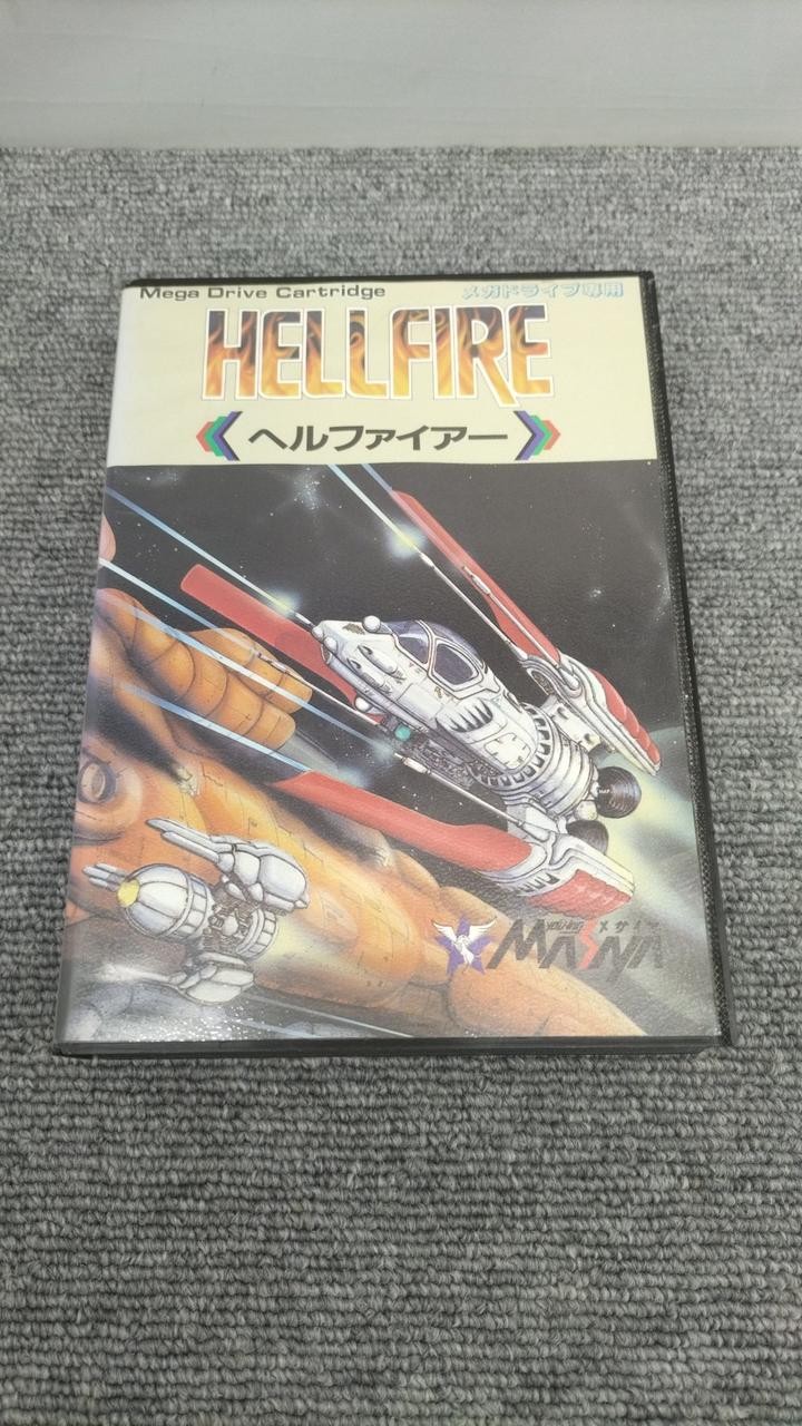 Sega Genesis Hellfire Masaya Used Japan Import Shooter