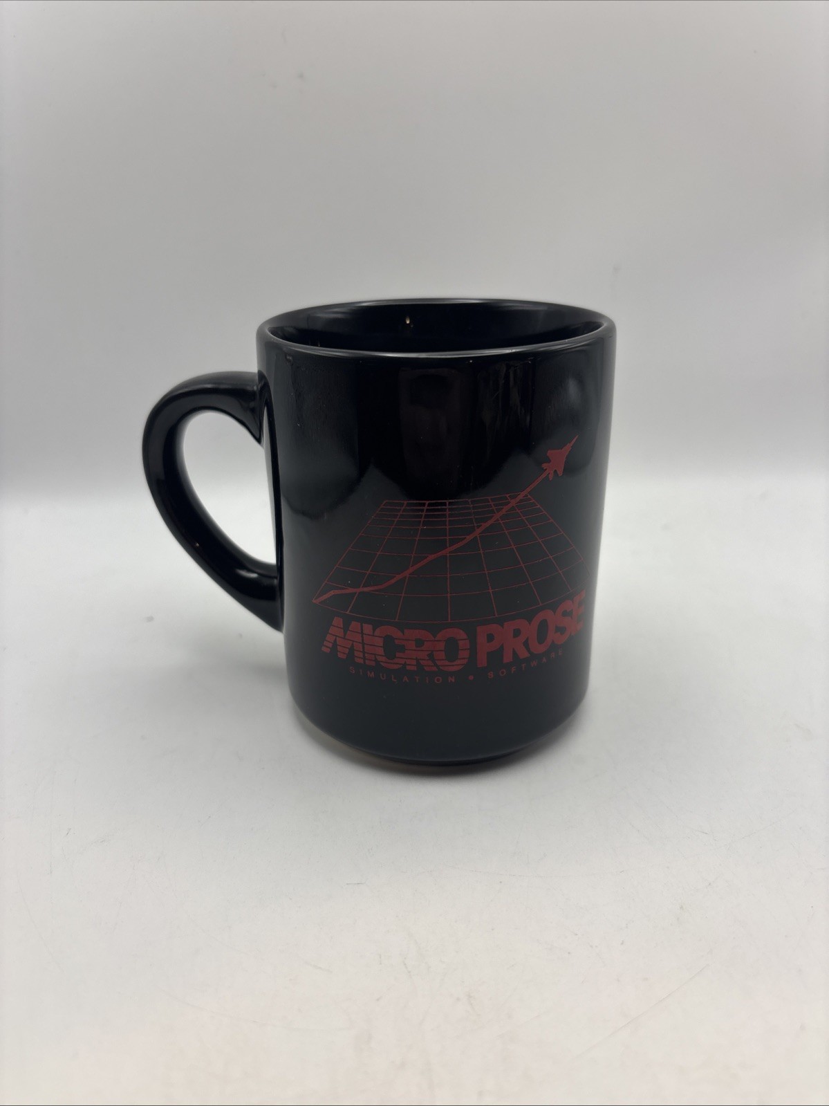 Vtg Retro Employee Promotional Coffee Mug Micro Prose Mug Simulation Software