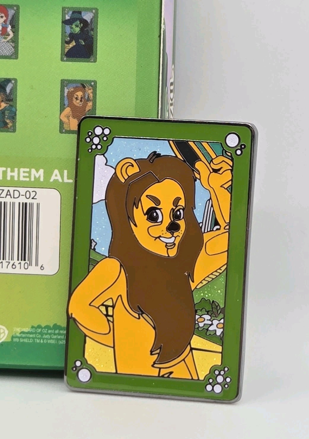 The Wizard Of Oz Blind Box Enamel Character Pin - The Cowardly Lion (Zeke)