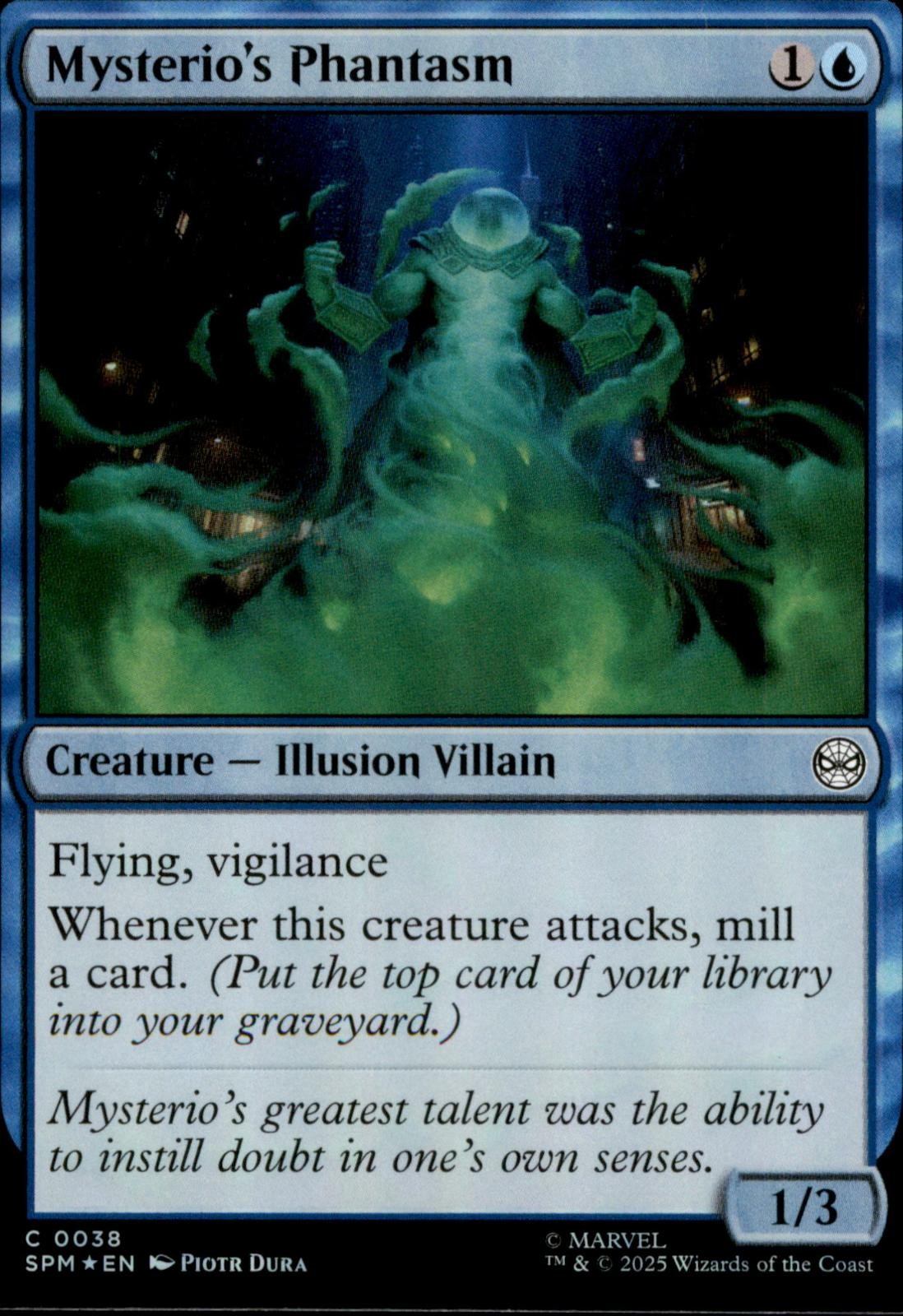 Mysterio\'s Phantasm 38 | Spider-Man | MTG | NM **FOIL**