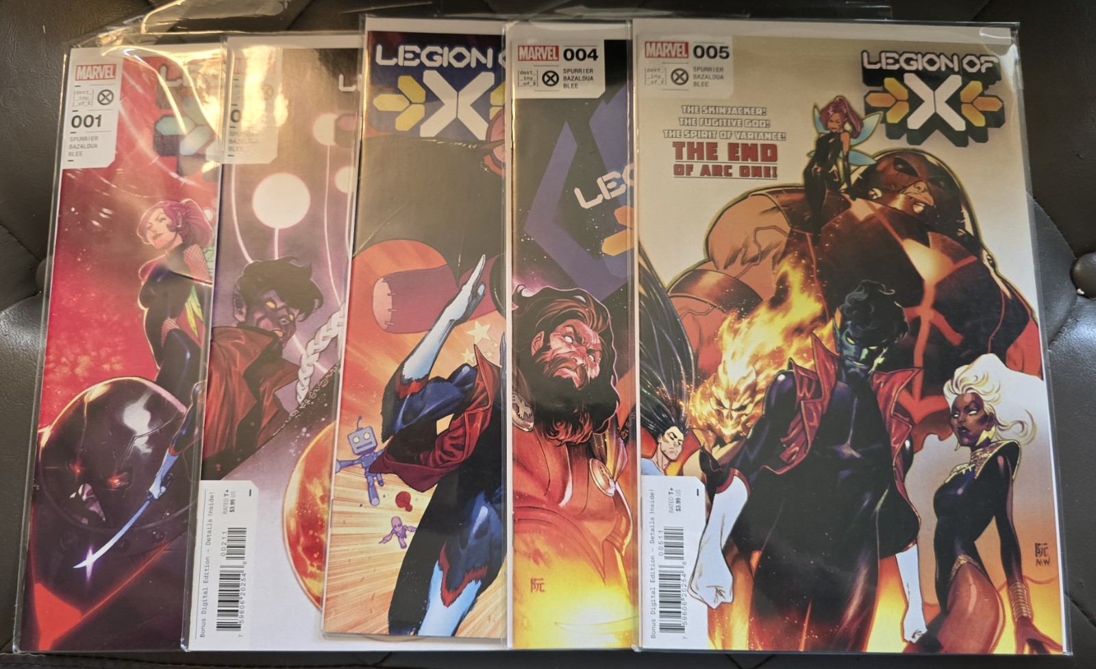Marvel Comics X-Men LEGION OF X 1 2 3 4 5