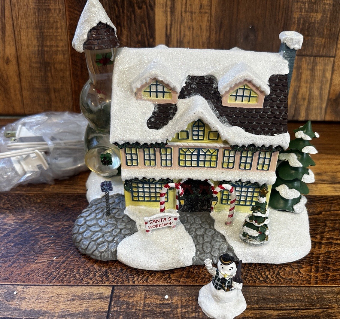 HAWTHORNE VILLAGE RUDOLPH\'S CHRISTMAS TOWN VILLAGE SANTA\'S TOY WORKSHOP