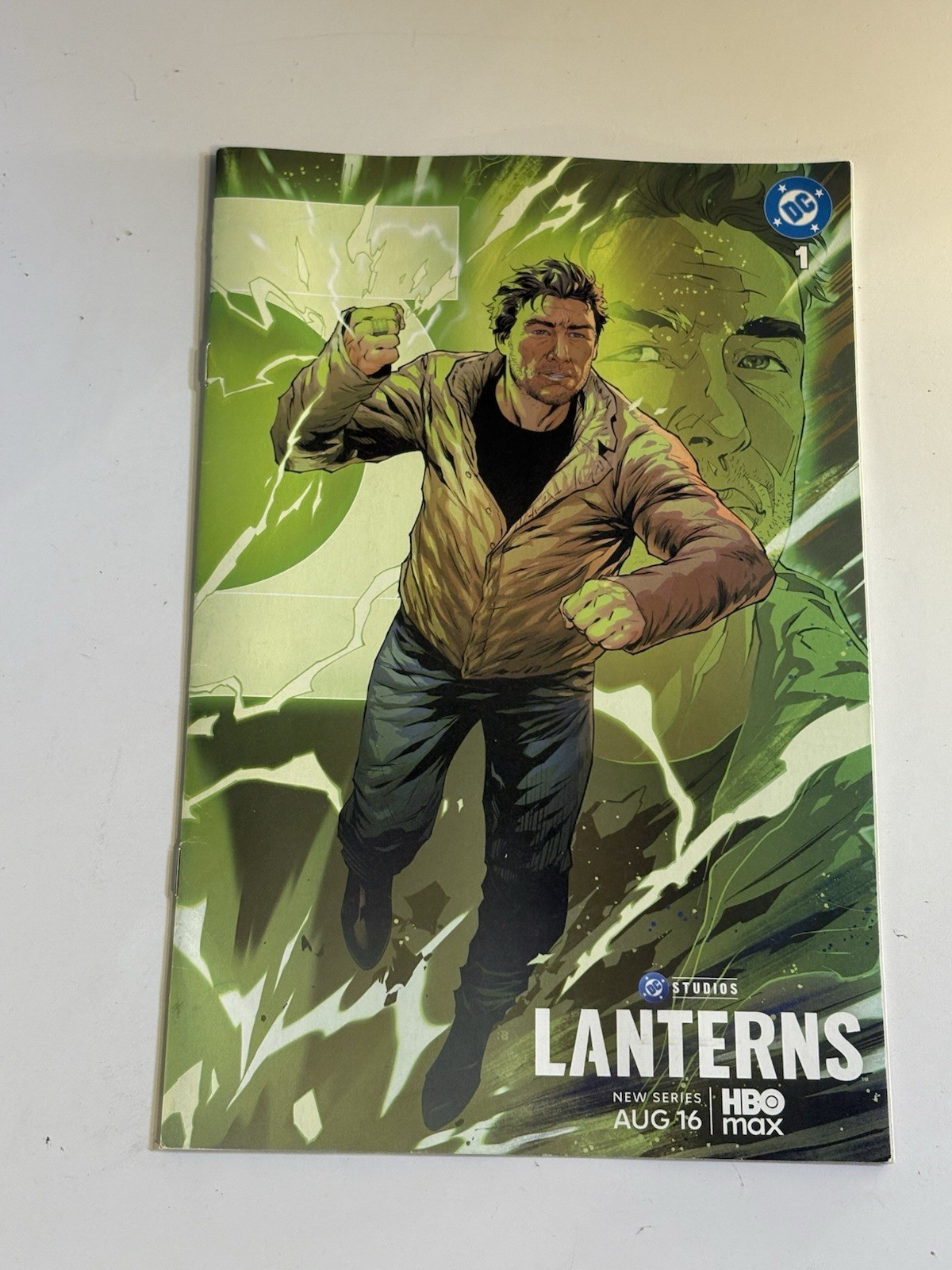 Green Lantern #1 Wraparound HBO “Lanterns” Promo Comic