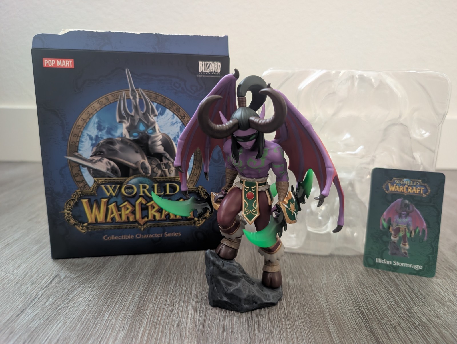 POPMART World Of Warcraft Set of 5 - Illidan Sylvanas Jaina Varian Kael'thas