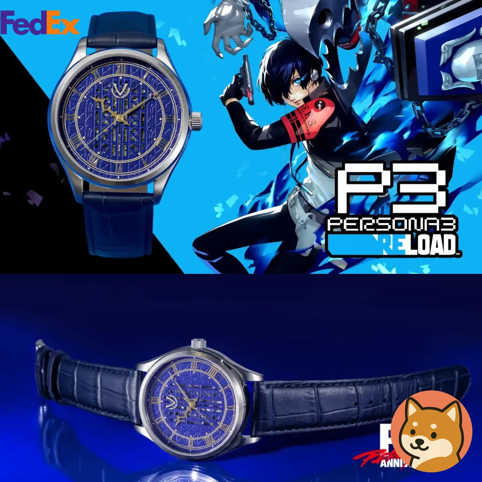 Presale Persona 3 Reload Velvet Room Model Original Watch / P3R41VR_P30TH JP New