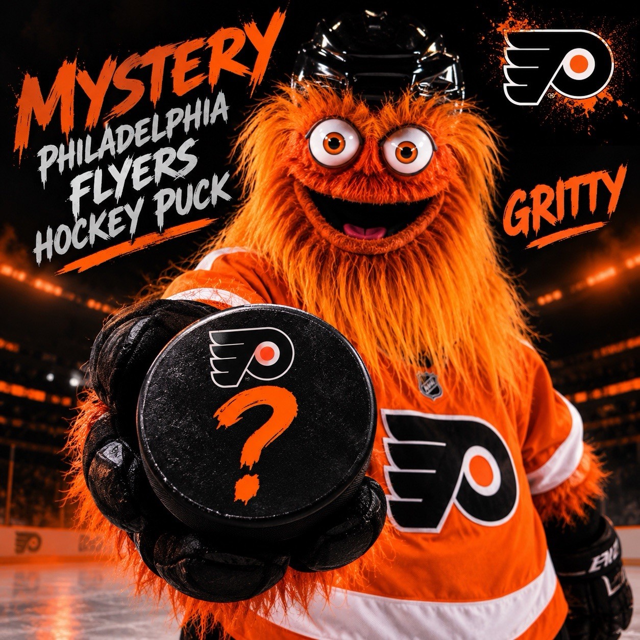 Mystery Grab Bag / Pack - Philadelphia Flyers NHL Hockey Autographed Hockey Puck