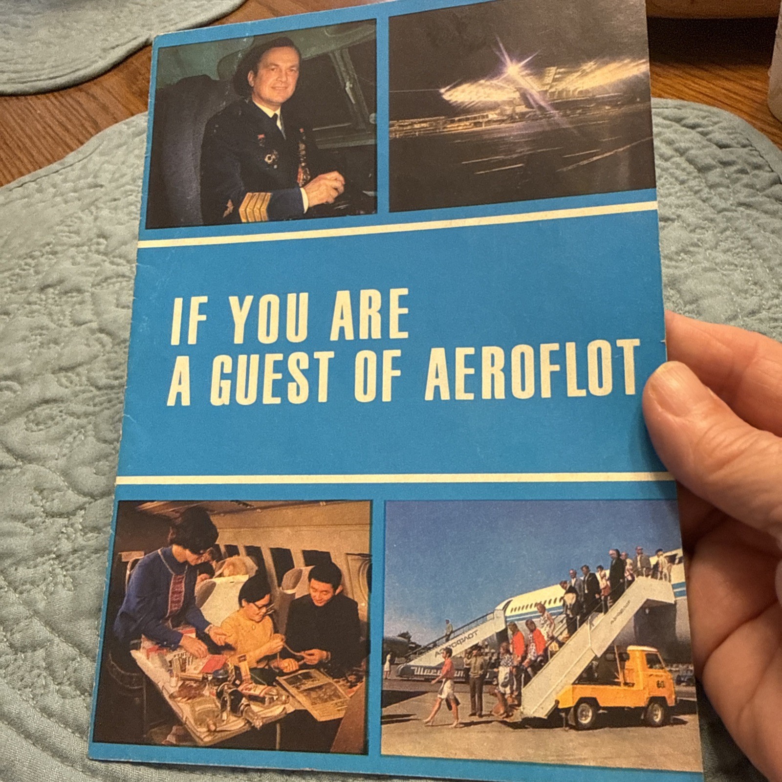 Aeroflot 1974 Booklet