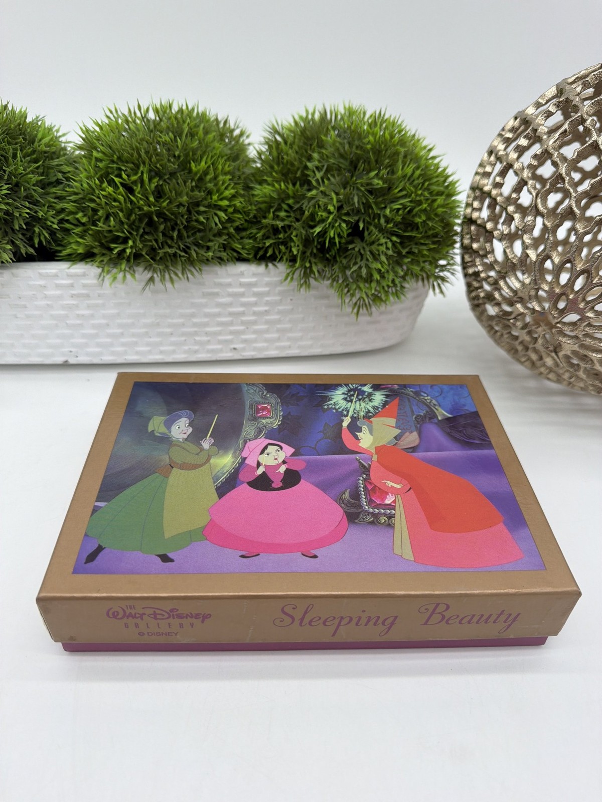Walt Disney Gallery Sleeping Beauty 40th Anniversary 20 Notecards Boxed