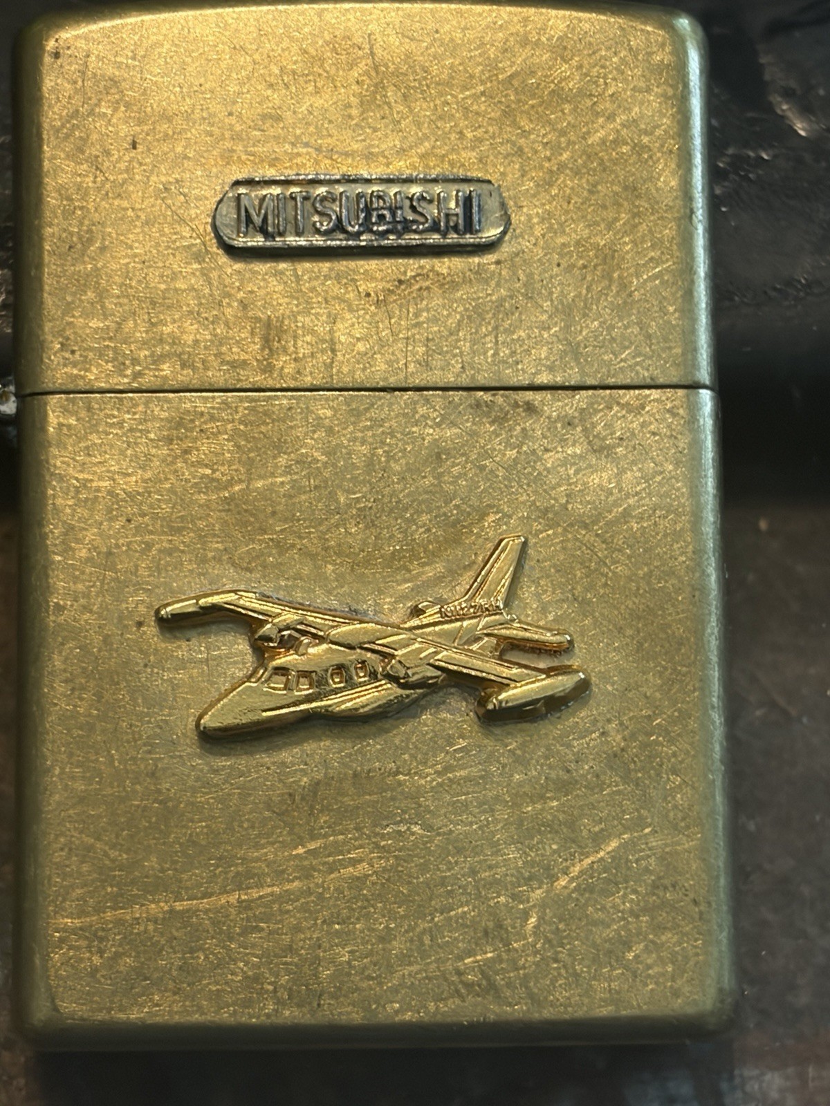 Zippo lighter Mitsubishi MU-2 Aircraft 