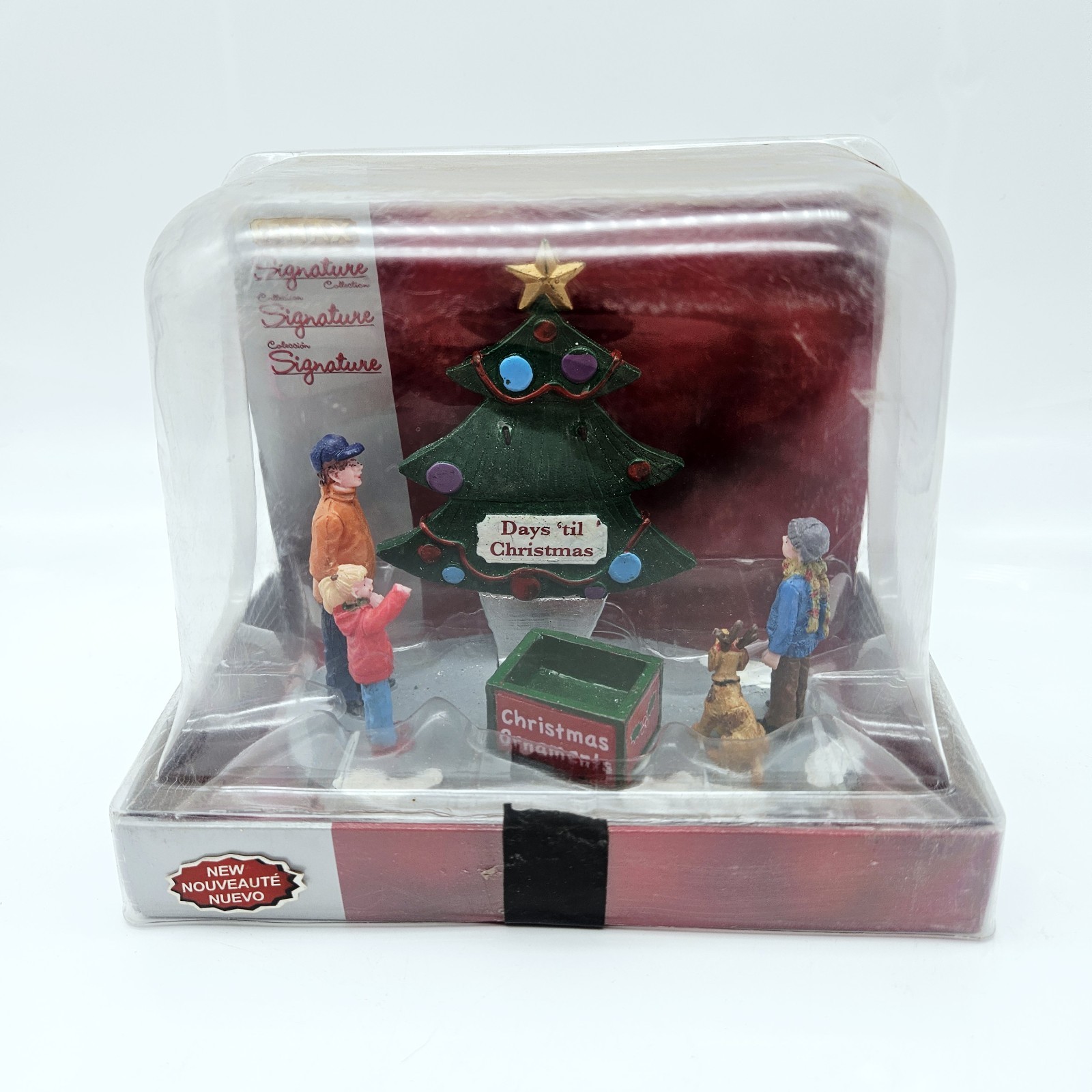 Lemax Christmas Table Accent 12 Days Til Christmas Countdown DAMAGED