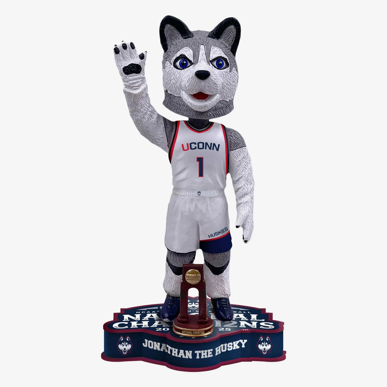 UConn Huskies 2025 Women's Basketball National Champions Bobblehead NCAA