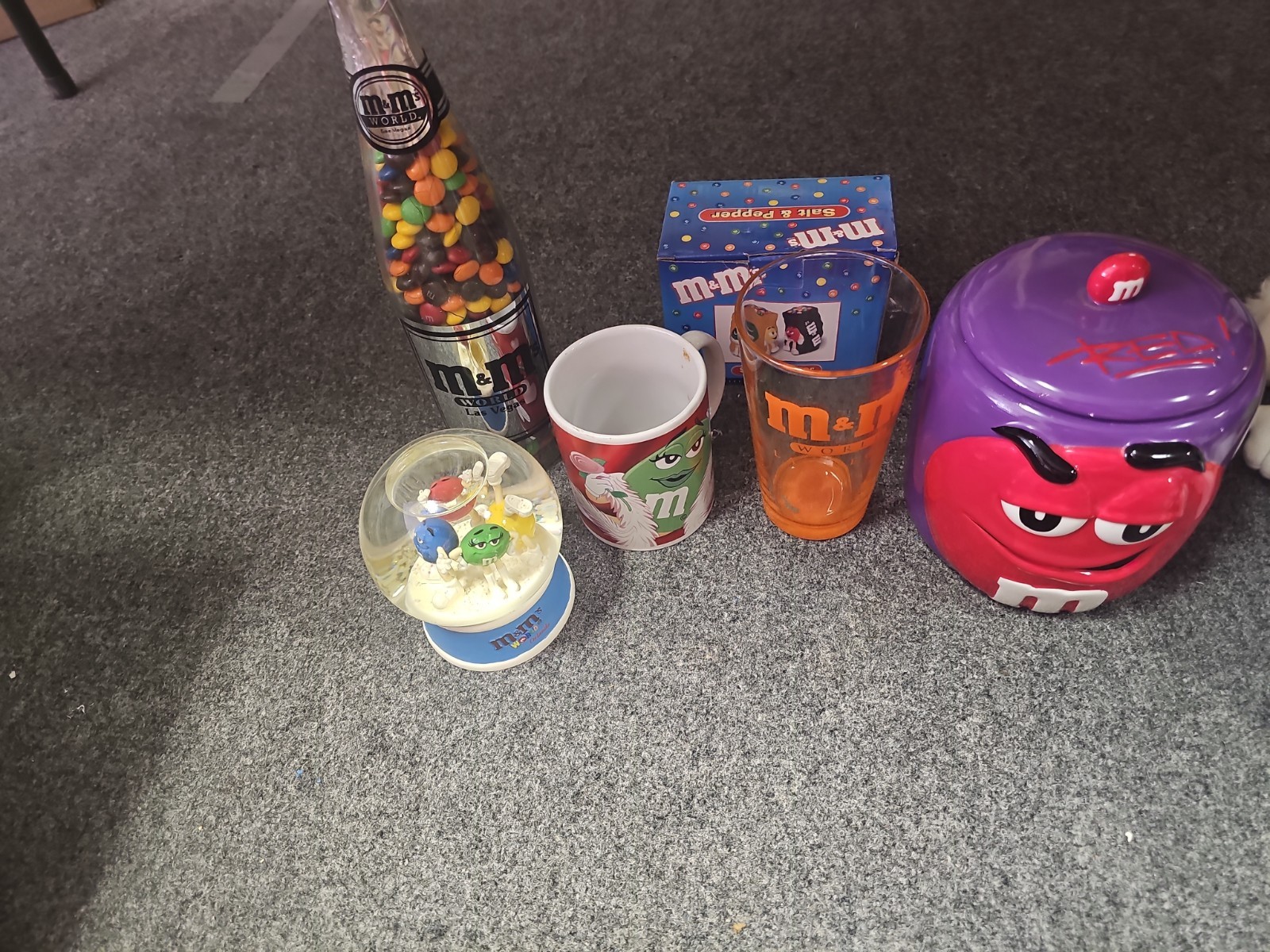 Vintage M&M's World Collectible Lot