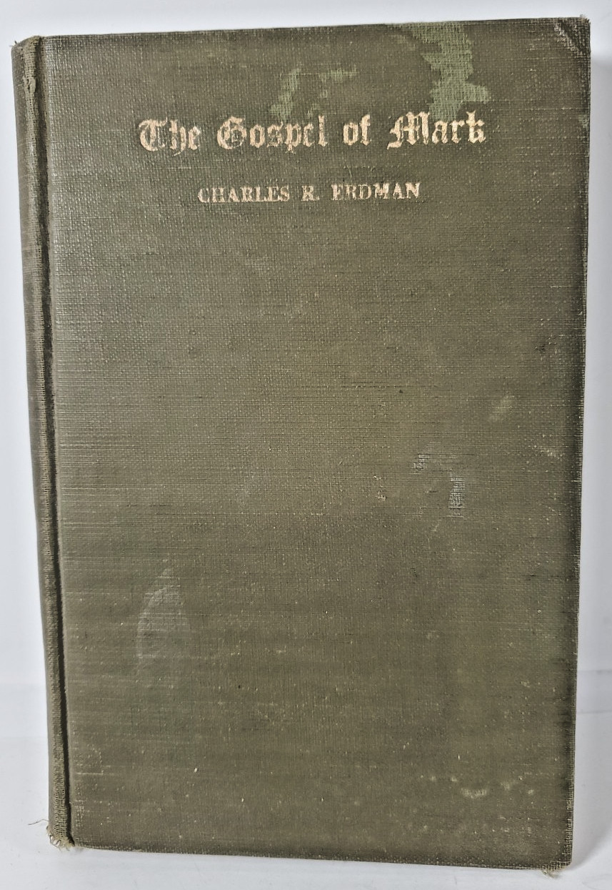 Antique Book C1917 The Gospel Of Mark An Exposition War Production Board Accord