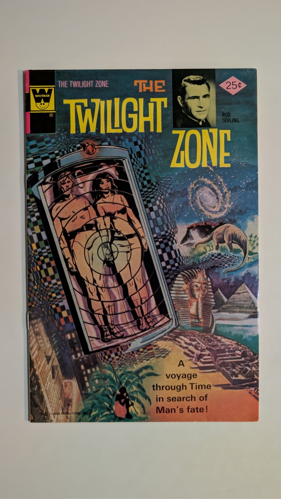 The Twilight Zone #66 Comic Book Rod Serling Frank Bolle Gold Key 1975
