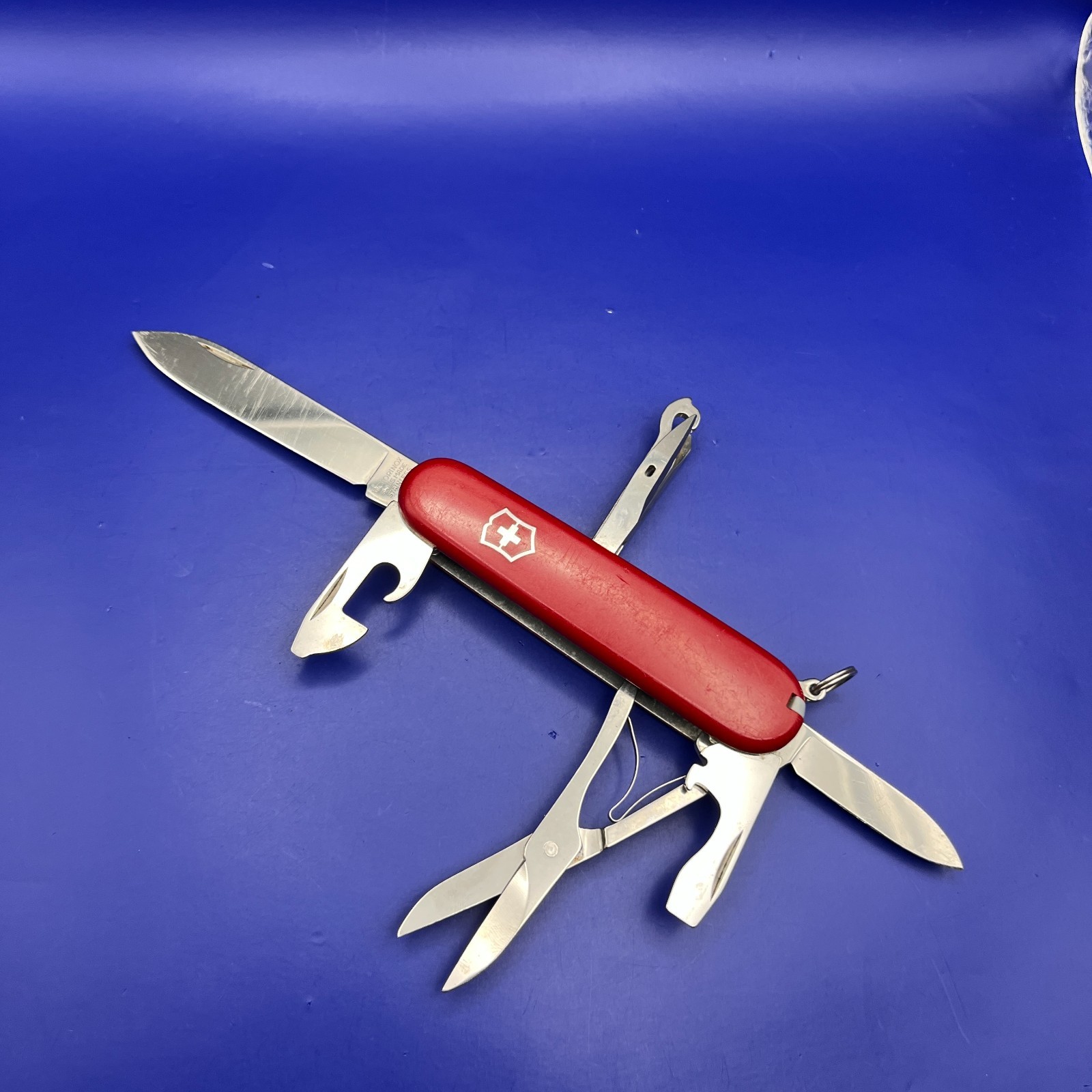Victorinox Super Tinker Swiss Army Knife Red