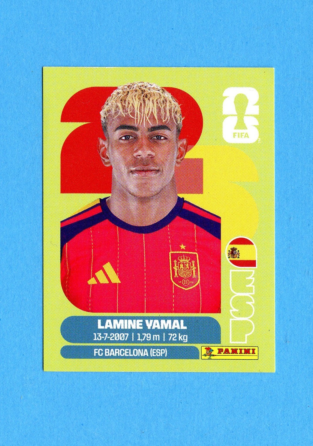 (P3) WC 2026 SWISS UNITED EDITION Panini - Figure ESP15 - YAMAL - SPAIN