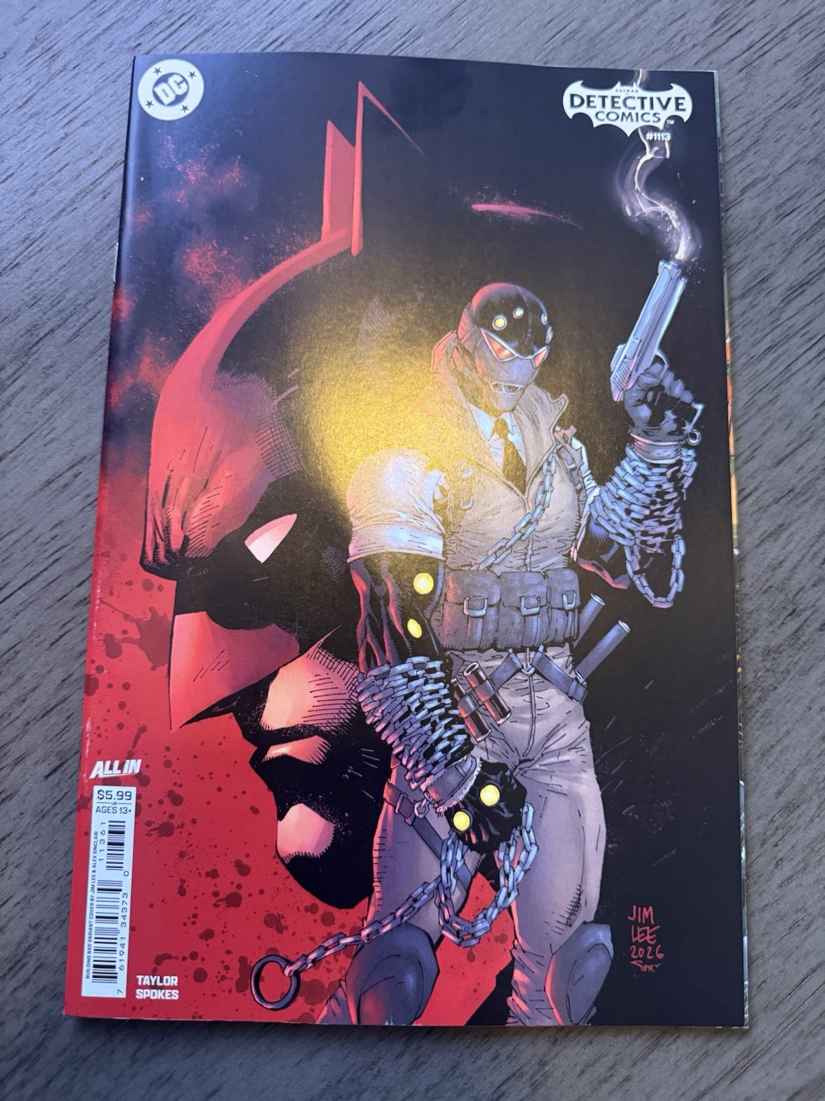 Detective Comics #1113 CVR E Jim Lee Building Bad VAR 9/16/26 DC