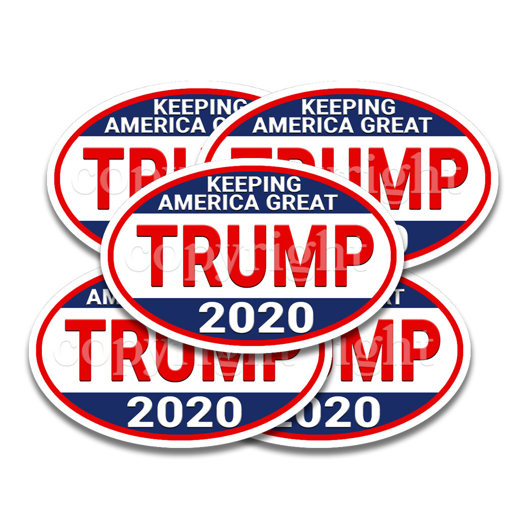 Trump 2020 Mini Stickers Keeping American Great Decals 3\