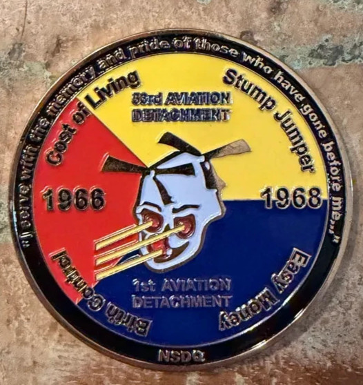 AUTHENTIC US ARMY 160TH SOAR SPECIAL OPNS AVIATION RARE CHALLENGE COIN