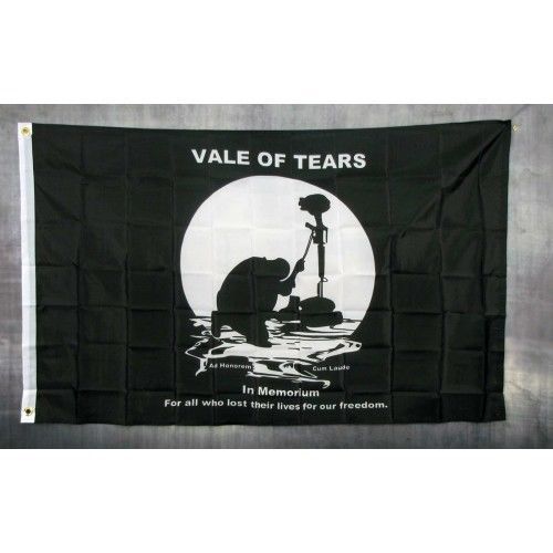 Vale of Tears Flag Banner Sign 3' x 5' Foot Polyester Grommets 