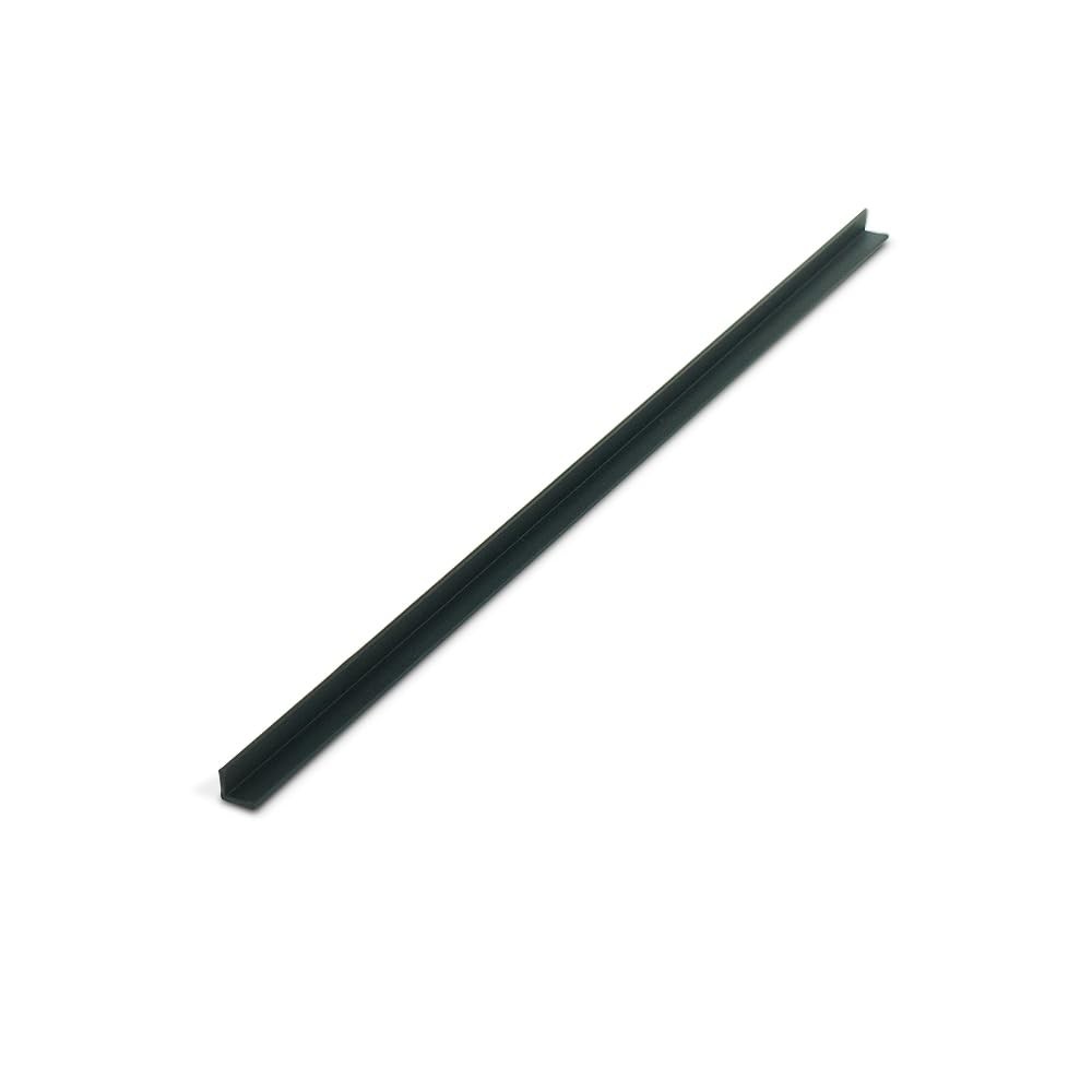4 Pcs Black Styrene Plastic Angle Moulding 1/4 x 1/4 x 3/64 Inch Thick 36 Inch