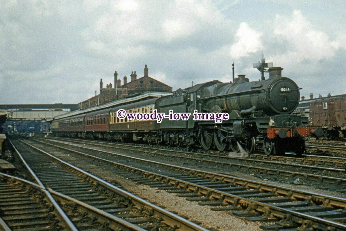 pu2501 - Worcs - Engine No.5056  at Worcester Shrub Hill Stn. - print 6x4