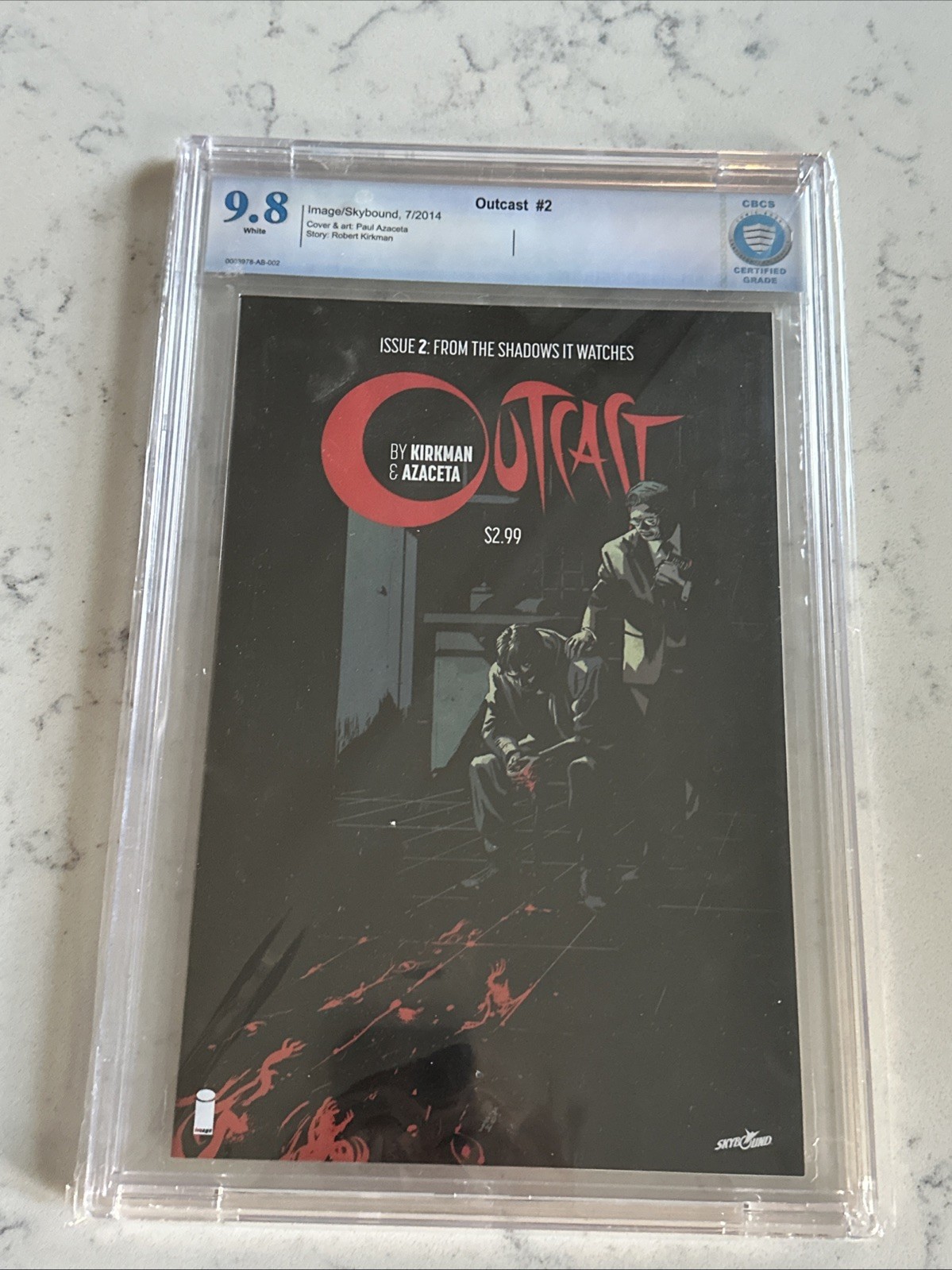 Outcast #2 Comic CBCS 9.8