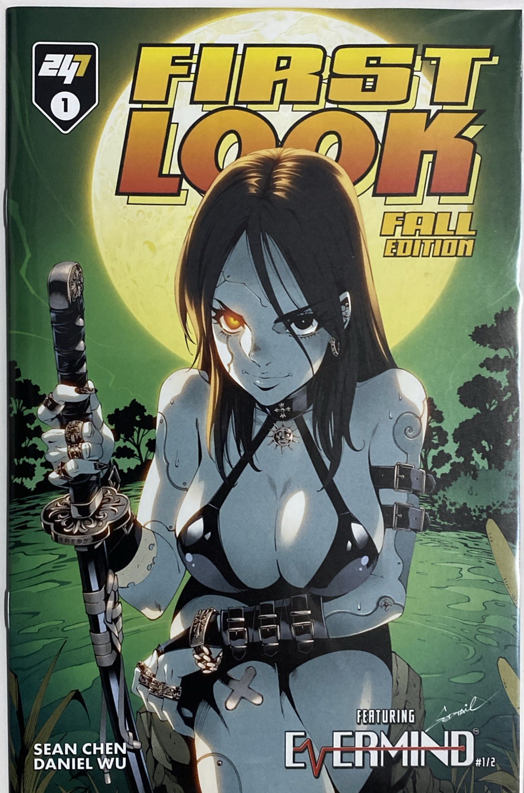 247 First Look #1 Fall Edition Featuring Evermind #1/2 GODTAIL Cover