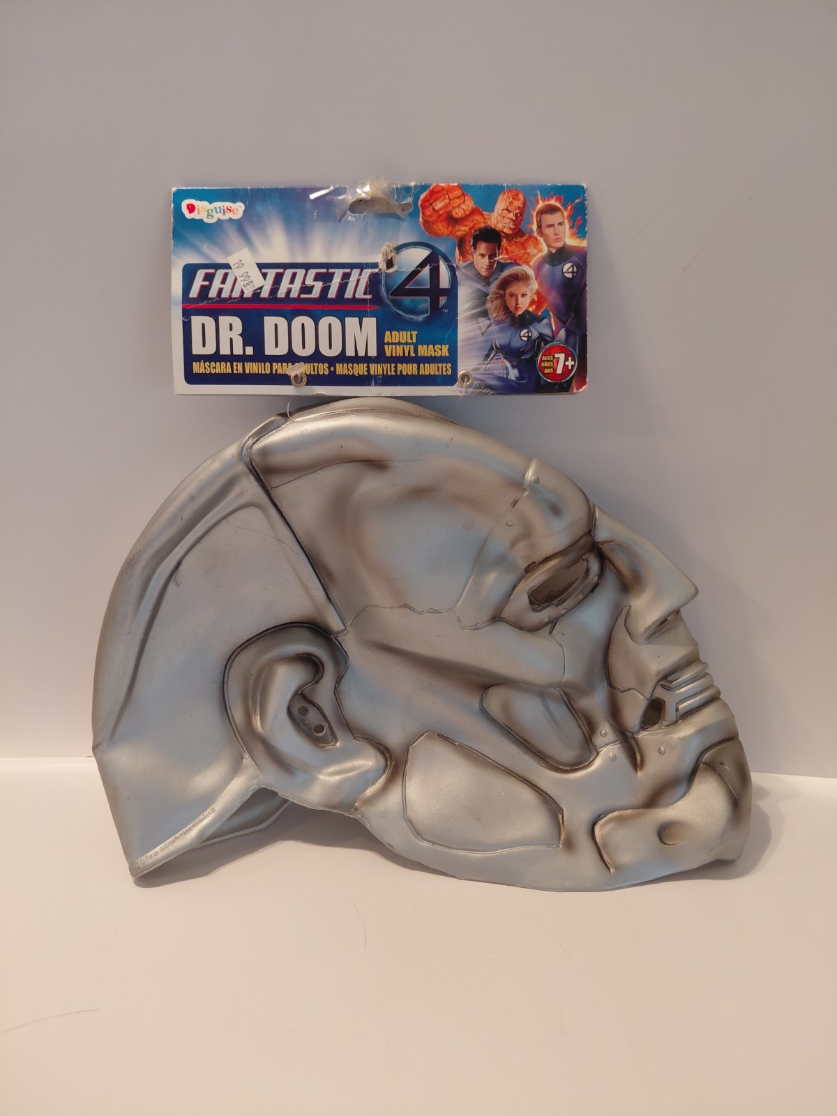 MARVEL DR. DOOM ADULT HALLOWEEN MASK LATEX - FANTASTIC FOUR VINTAGE 2005