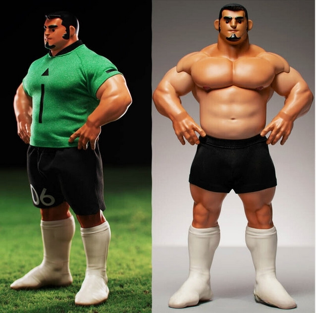 RandomGuy 006 Maxx  Resin Model In Stock Painted H20cm In Box Collection