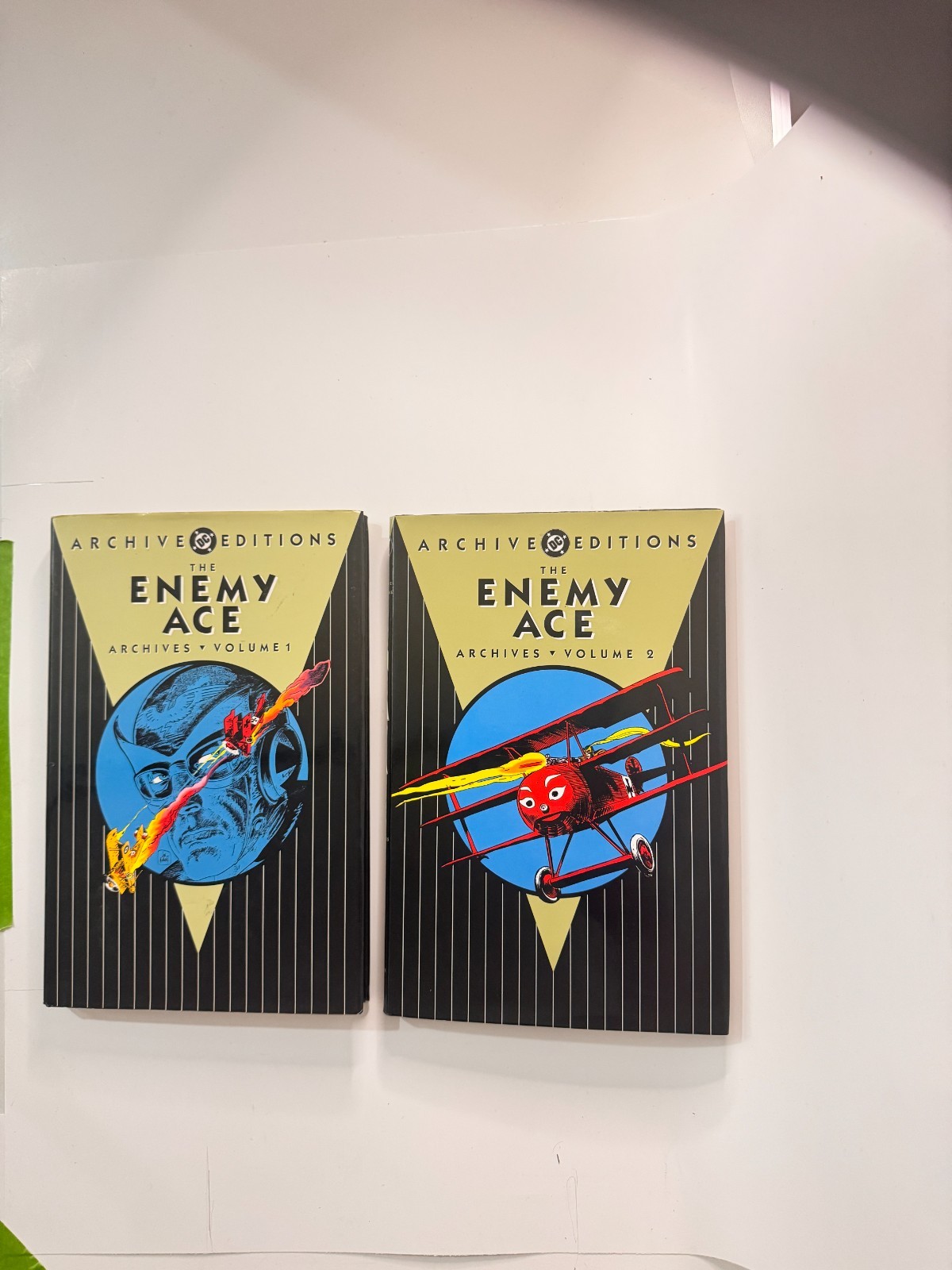Enemy Ace Archives Vol 1 & 2 DC Archive Editions HC DJ 1st Print Kubert Set