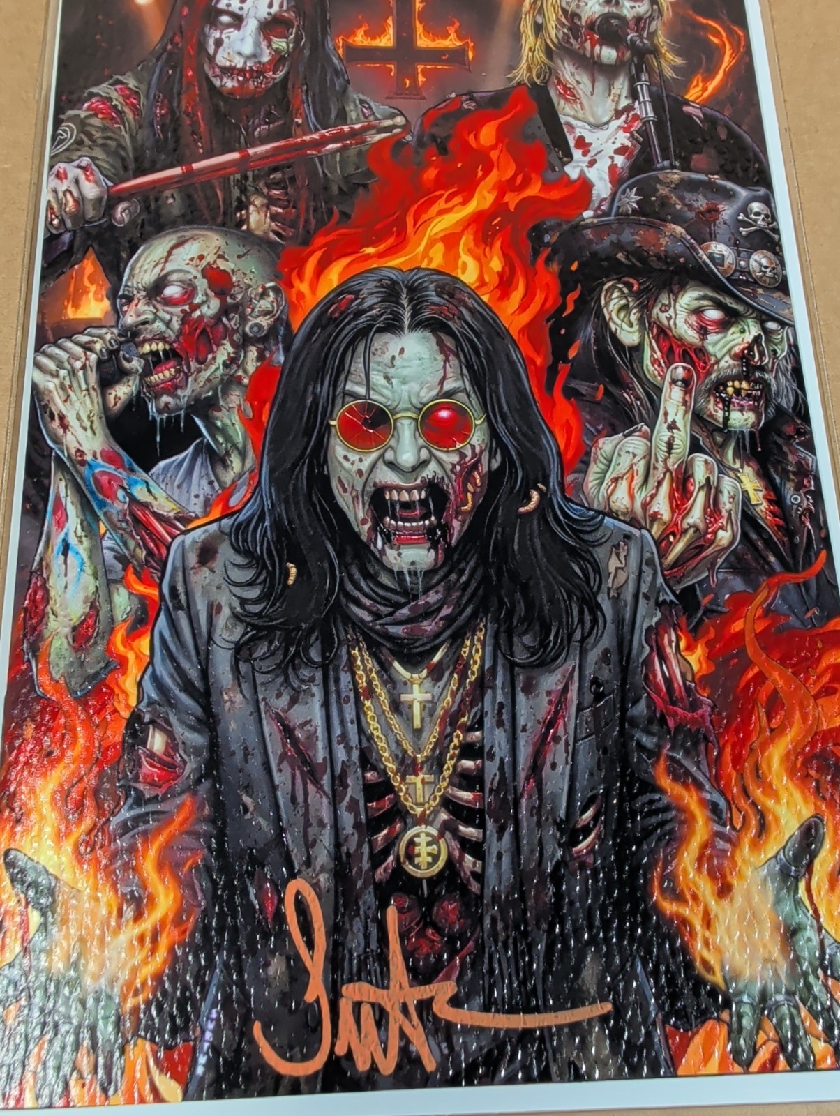 DEAD ROCKER ZOMBIES Virgin Leather Ltd To 10 Signature by Surtur NEW