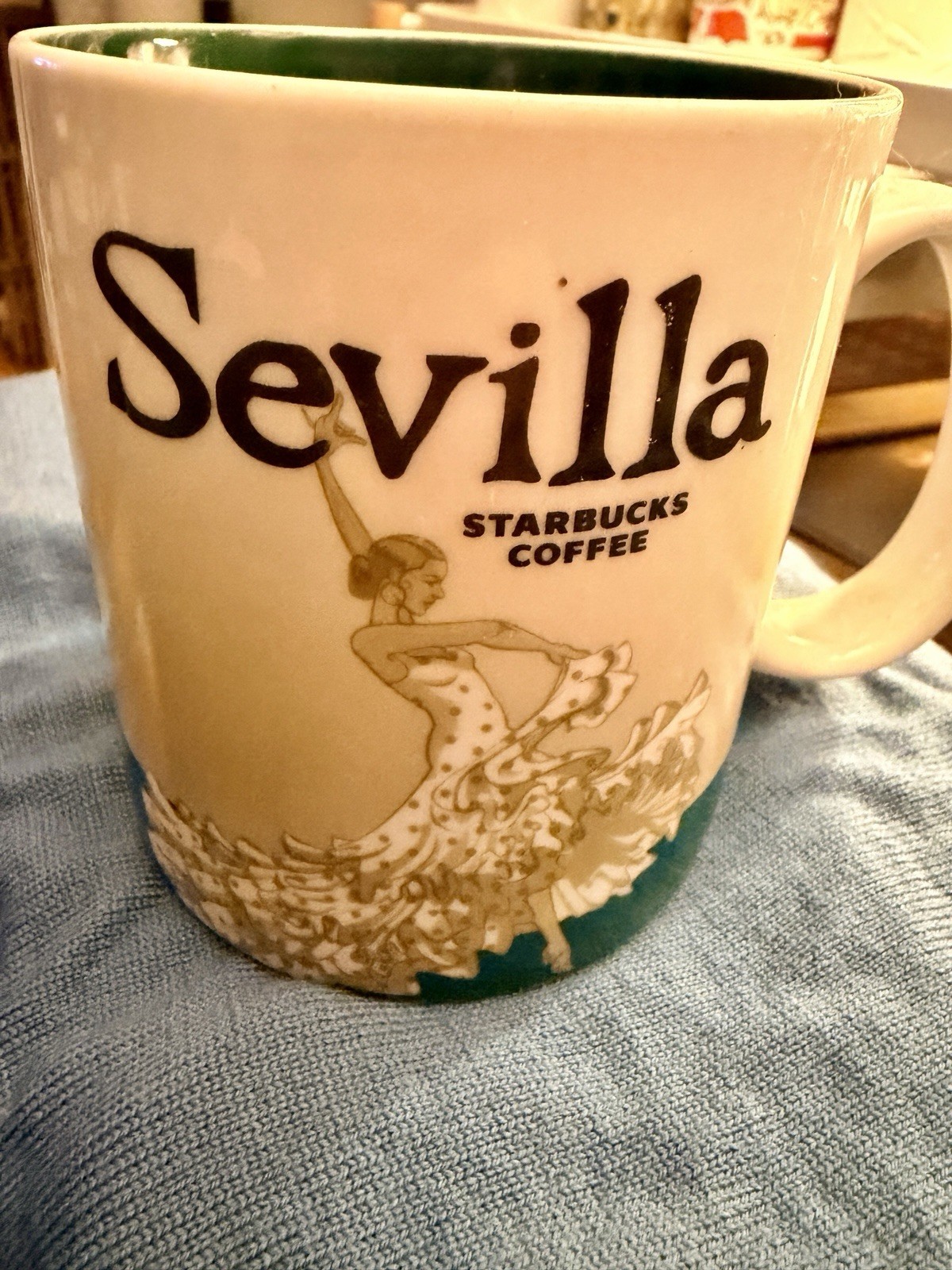 Starbucks Sevilla Mug – Been There Series – Spain – 14oz – Collectible City Mug