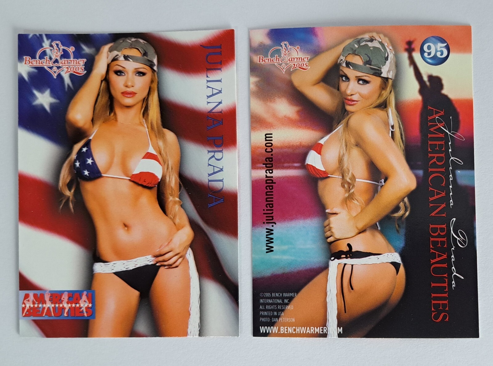 Juliana Prada American Beauties Bench Warmer 2005 Card # 95