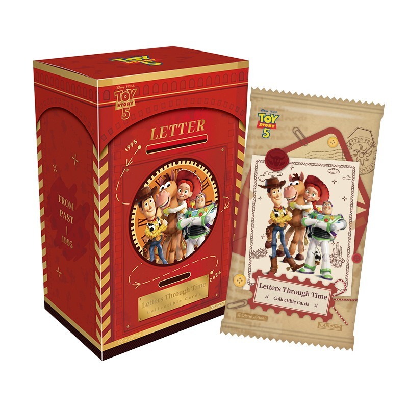 CardFun Official Disney Toy Story 5 Letters Through Time Cards 1 Box
