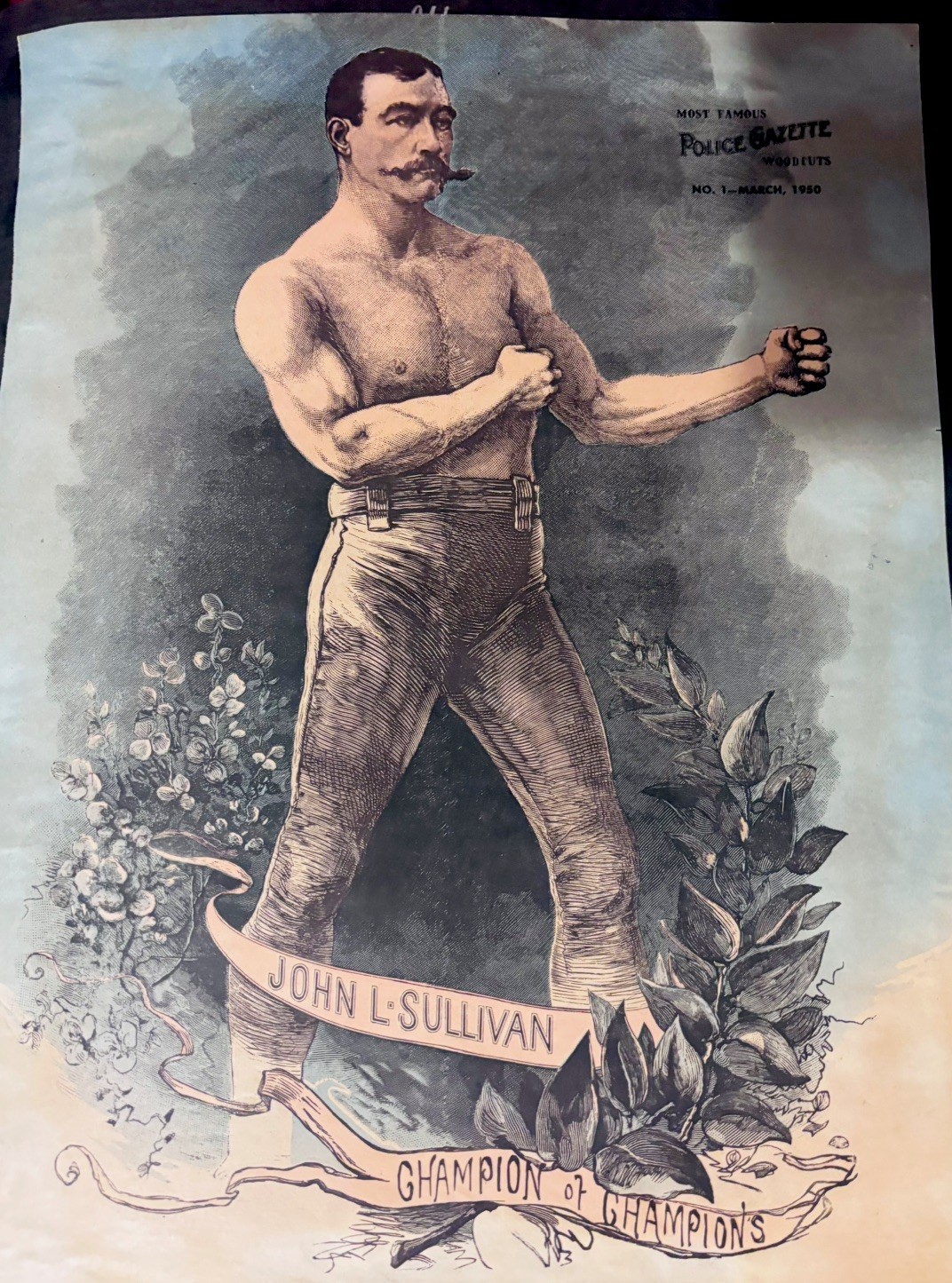 Vintage Boxing & Outlaw Scrapbook Rocky Marciano Buffalo Bill MacArthur