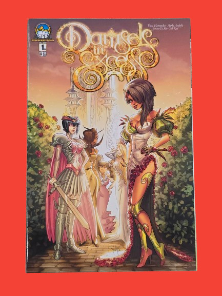 Damsels in Excess #1 2014 Aspen Comics Cover A Mirka Andolfo