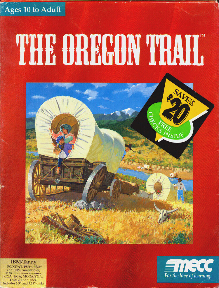 THE OREGON TRAIL 1990 +1Clk Windows 11 10 8 7 Vista XP Install