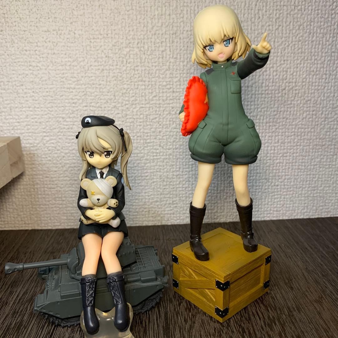 Girls und Panzer Figure Set 2 pcs Katyusha Airi Shima