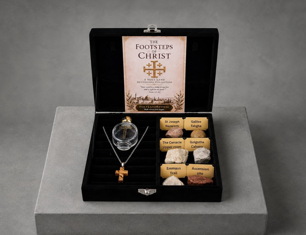 Life & Footsteps of Christ in the Holy Land chronological spiritual journey  Set
