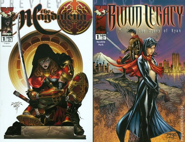 Magdalena Blood Legacy Preview Special 1A NM- 9.2 2000 Stock Image
