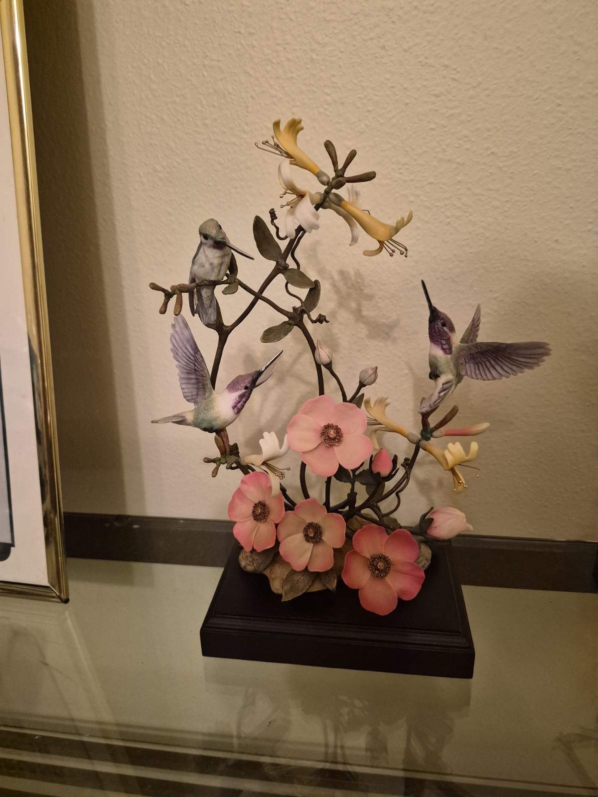 Franklin Mint House Of Faberge Beauty In Bloom Sculpture