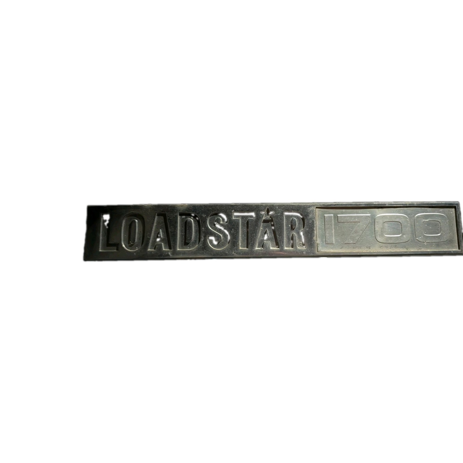Vintage Loadstar 1700 Emblem Chrome Badge 396613-C1 USA